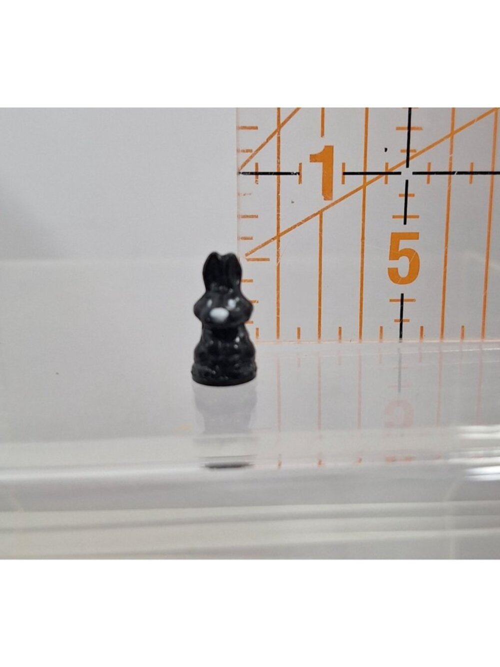 Polly Pocket Black Rabbit Figure Vintage 90s 1991 Mini Bunny - Picture 4 of 11